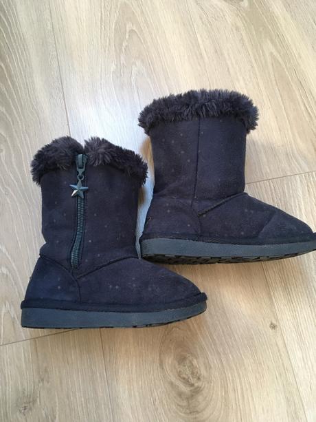 Čižmičky na štýl ugg, vertbaudet,25