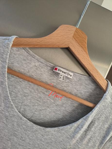 Street oné svetlo sivý bavlnený top m-l, street one,l