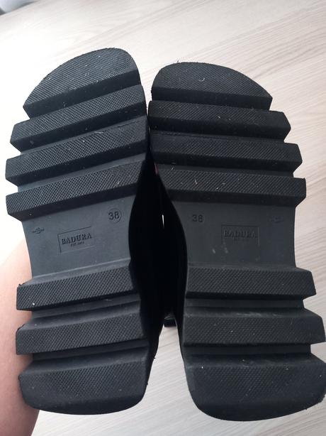 Dámske čižmy na platforme, 38