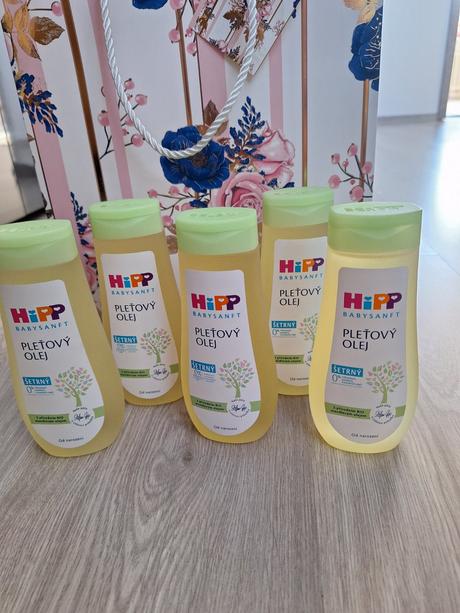 Detský pleťový olej hipp, 