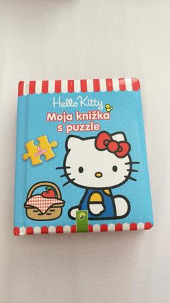 Hello kitty - puzzle knižka, 