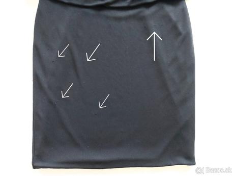 River island čierne šaty s aplikáciou s, river island,s