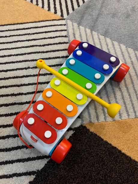 Xylofón fisher price, 