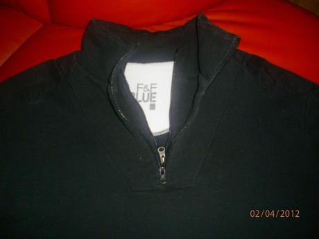 Čierna mikina, f&f,xl