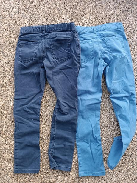 2 ks chlapčenské nohavice c&a slim, c&a,128