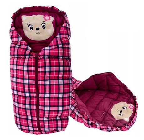 Luxusný fusak 4v1, 90x47cm - granátový,