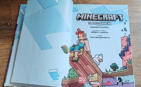 Minecraft knihy 3 ks, 