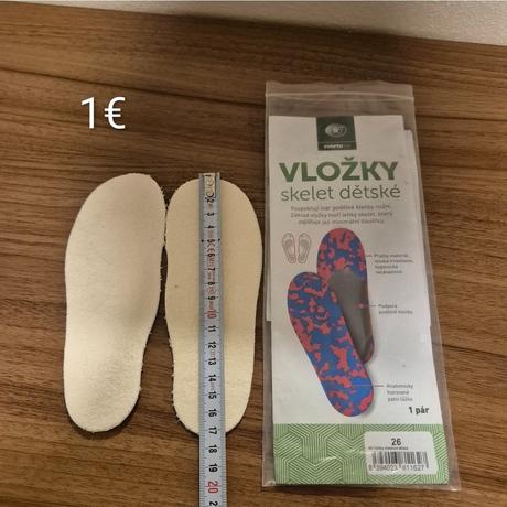 Vložky do topánok, 27