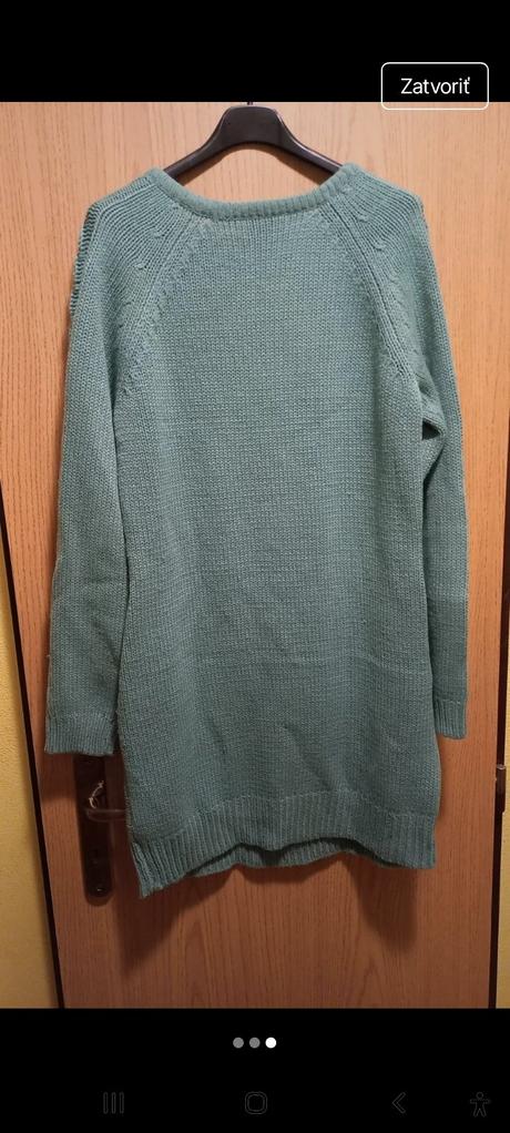 Nenosený teply dlhý pulóver vel.42, bonprix,l