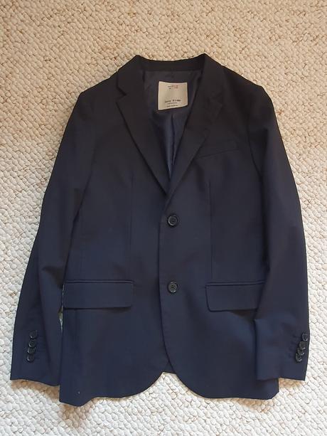 Krásne chlapčenské sako zara veľ.152, zara,152