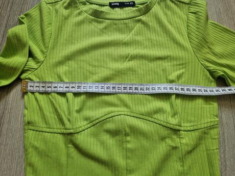 Croptop tričko s dl.r. xs, sinsay,xs