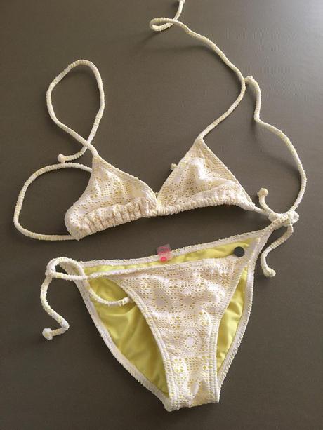 Plavky s čipkou - roxy, roxy,xs