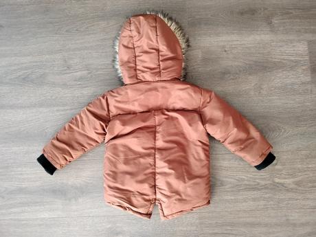 Hnedá zimná bunda 92, sinsay,92