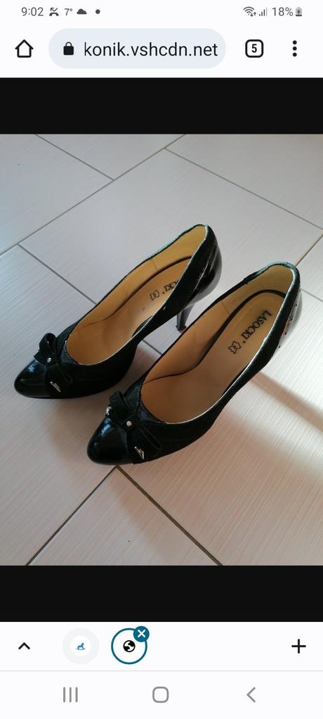 Kožené lodičky lasocki, lasocki,37