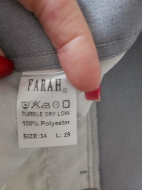 Luxusne spoločenske nohavice farah, 34