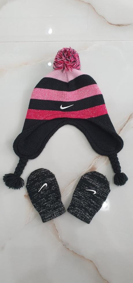 Čiapka+rukavice nike top stav, nike,80