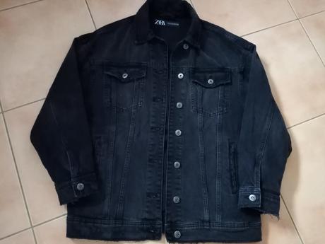 Dámska riflova bunda zn. zara, zara,xs