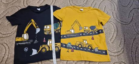 2x tričko, lindex,110