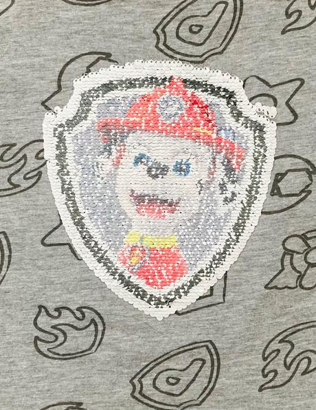 Paw patrol glitrové tričko veľ. 128, takko,128