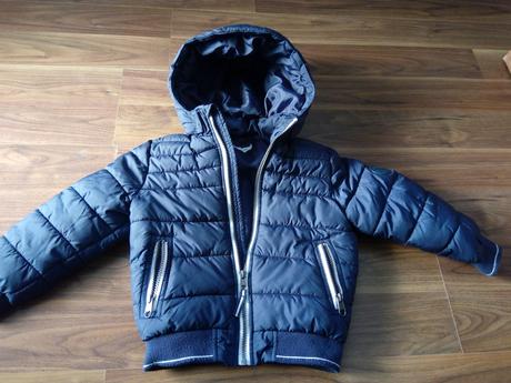 Zimna bunda, h&m,104