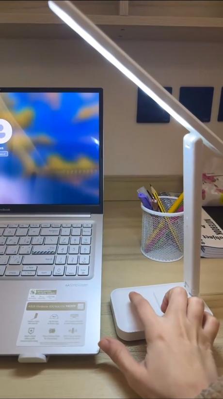 Led stolná nabíjateľná skladacia lampa, 