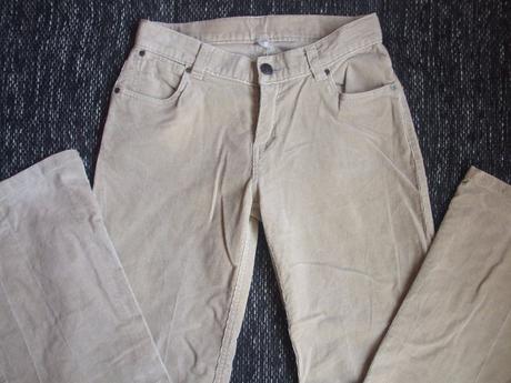 Nohavice - prací kord - elastické, xs