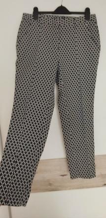 Nohavice s vyšším pásom, l