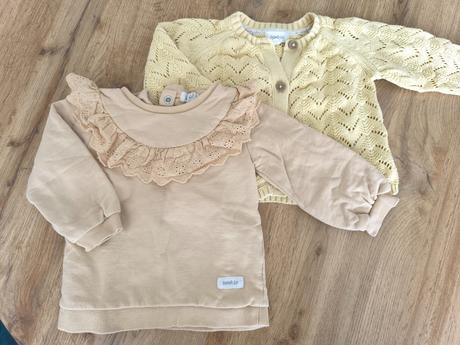 Mikina+ svetrík, newbie,80