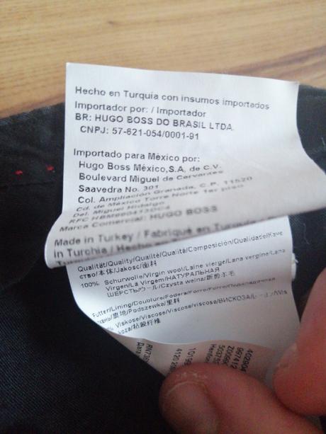 Nohavice hugo, hugo boss,42