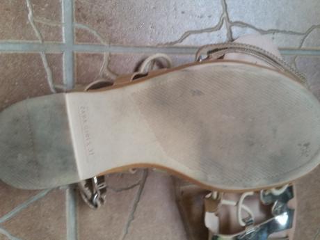 Sandalky zlate zara 12eur, zara,31