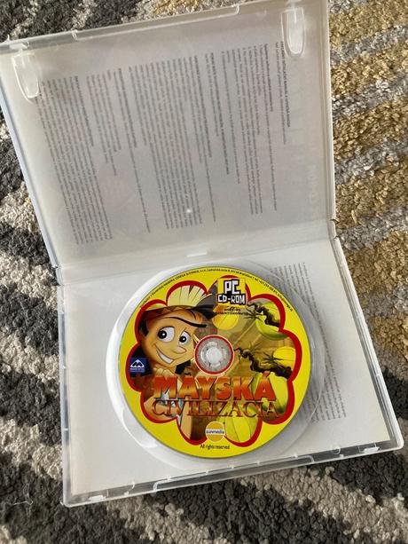 Pc cd-rom mayská civilizácia a dinosaury, 