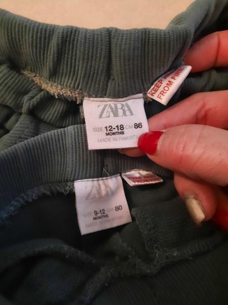 Chlapčenské tepláky, zara,86