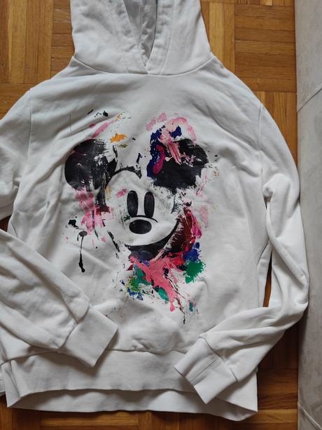 Desigual originál mickey tricko+mikina, desigual,s