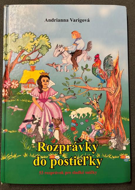 Kniha - rozprávky do postieľky, 