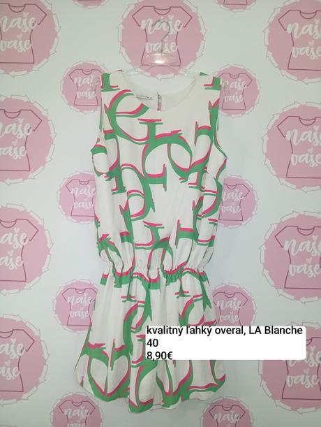 Kvalitný overal la blanche, 40