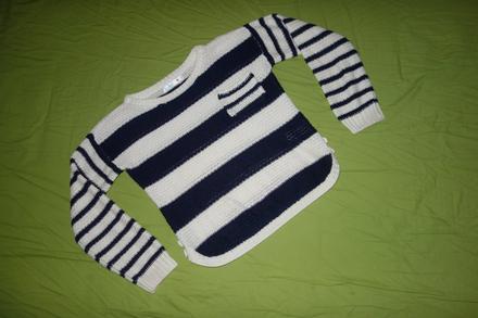 Pruzkovany pulovrik m&co., m&co,128