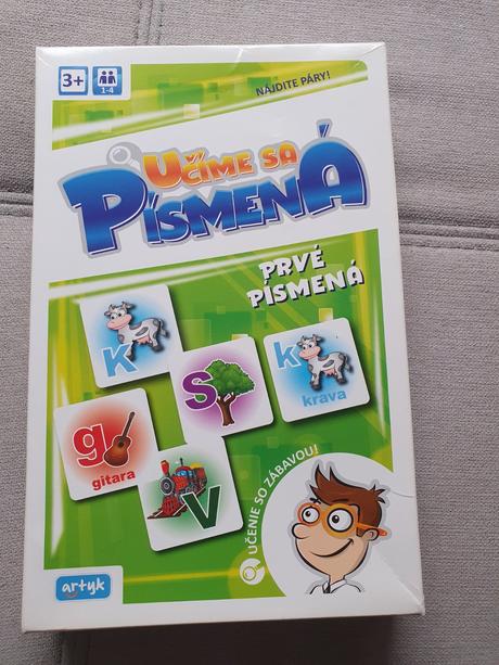 Predám pexeso písmenká, 