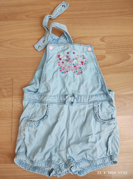 Letné kraťasy pre dievčatko 92, baby club,92