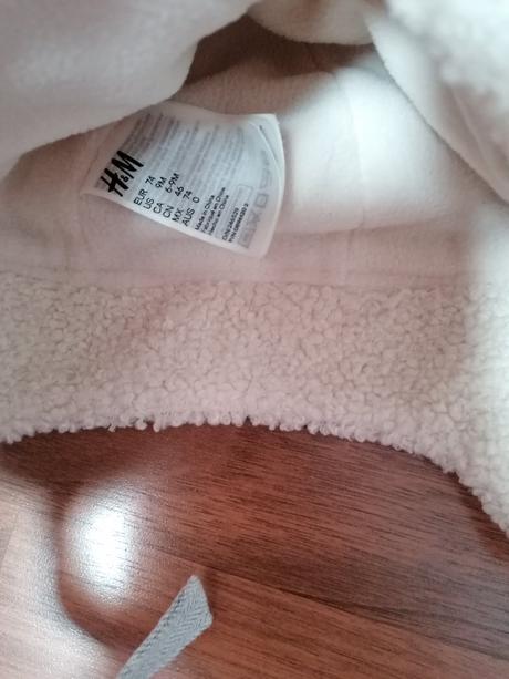 Čiapka s ušami 74, h&m,74