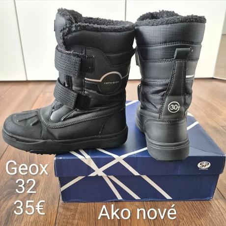 Snehule zimné topánky, geox,32