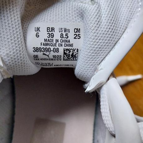 Predám dievčenské tenisky zn. puma veľk. č. 39, puma,39