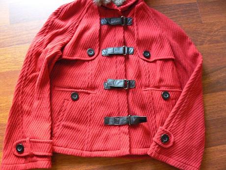 Mango kabát s kapucňou, mango,l