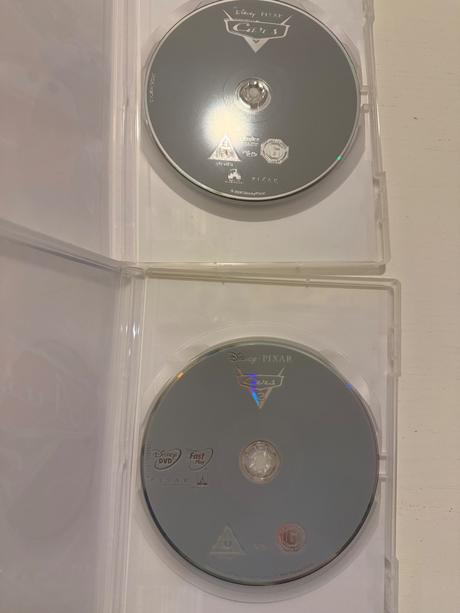 Dvd autá / cars 1 a 2, 