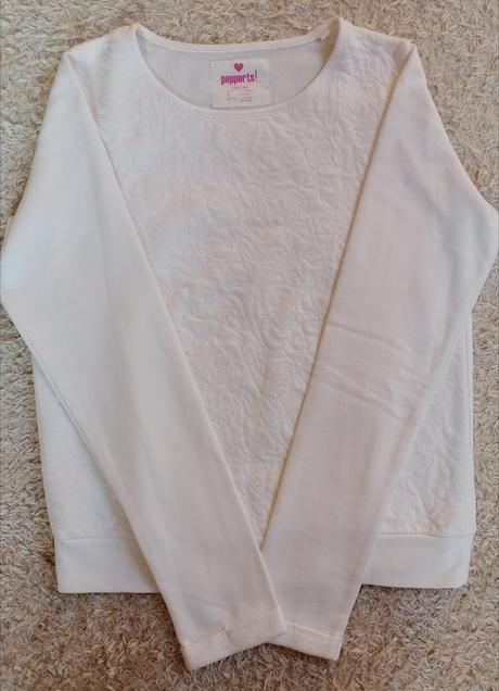 Biely pulóver, pepperts,158