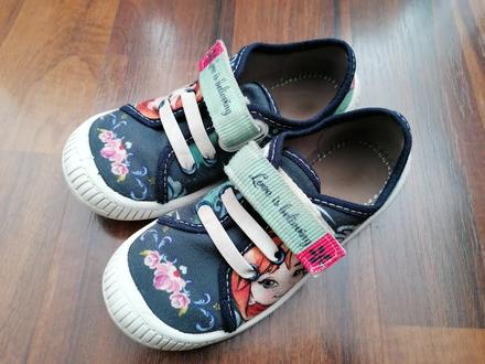 Plátené tenisky frozen, 29