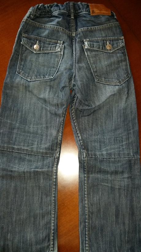 Chlapčenské rifle &bragg veľ.7/8 rokov, 128