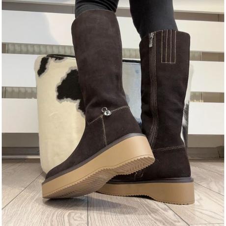 Dámske kožené čižmy epica 22 220261+z, 37