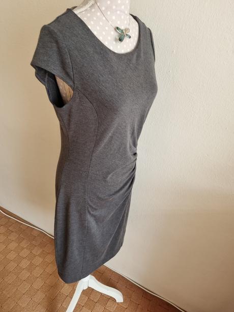 Sivé úpletové šaty george 38/40, george,m