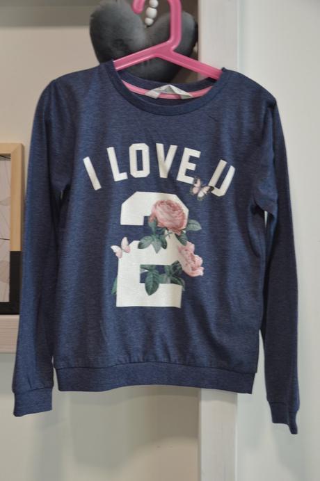 Tenšia mikinka 122/128, h&m,122