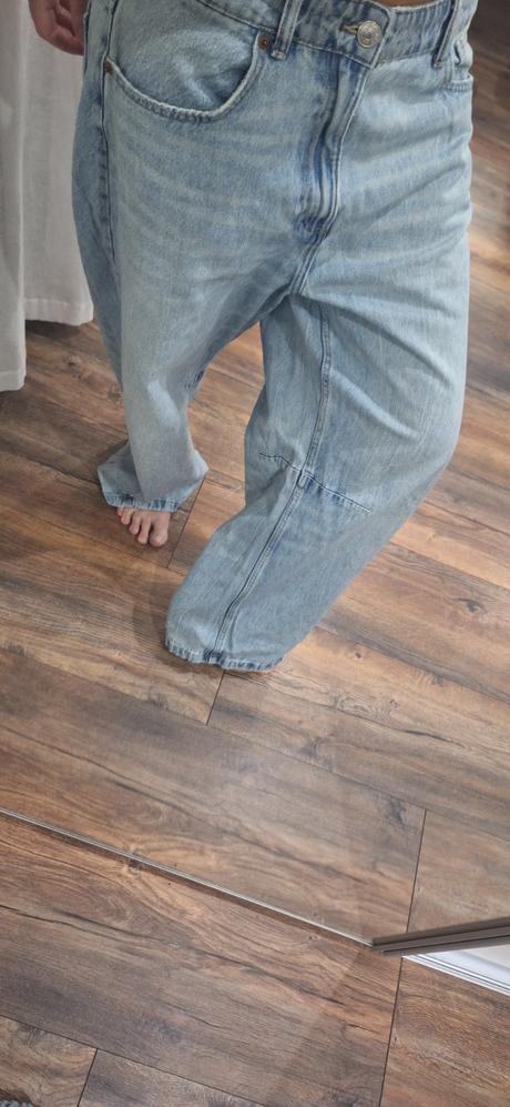 Široke rifle baggy zara vel 40/42, zara,40